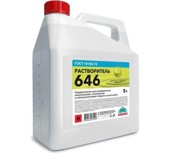 Растворитель 646 Химик KRONA 5 л 66230515 1