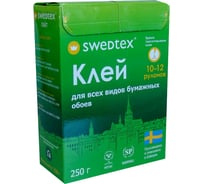 Сухой клей Swedtex ЛАЙТ для всех видов бумажных обоев, 250 г, 50 кв.м PL-025