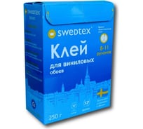 Сухой клей Swedtex ВИНИЛ для виниловых и текстильных обоев, 250 г, 50 кв.м PV-025
