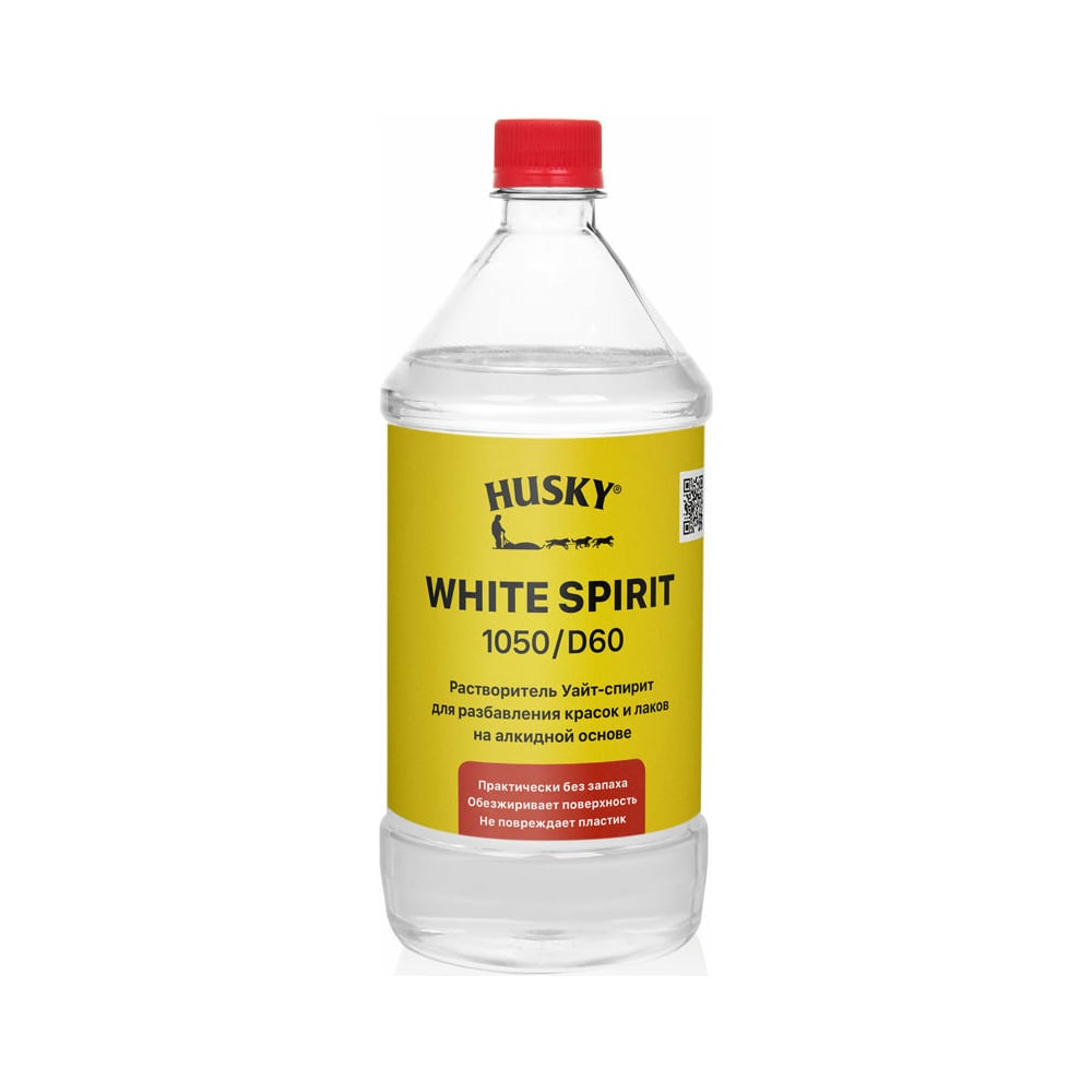 Уайт-спирит HUSKY White Spirit 1050/D60 высокоочищенный, 1 л 32020 ...