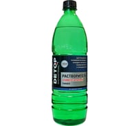 Строительный растворитель Detop Универсальный, ПЭТ 1 литр DTI-S07725