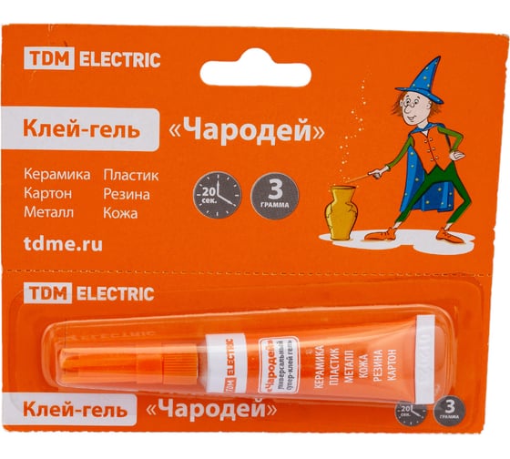 Супер-клей TDM Чародей гель 3 г SQ0542-0005
