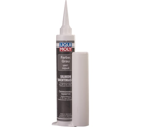 Силиконовый герметик серый 0,08л LIQUI MOLY Silicon-Dichtmasse grau 7641