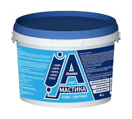 Универсальная клеящая мастика Альмира 4 кг БП-00000426