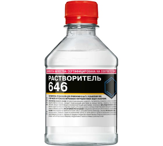 Растворитель 646 0,25 л ХИМИК 66230034