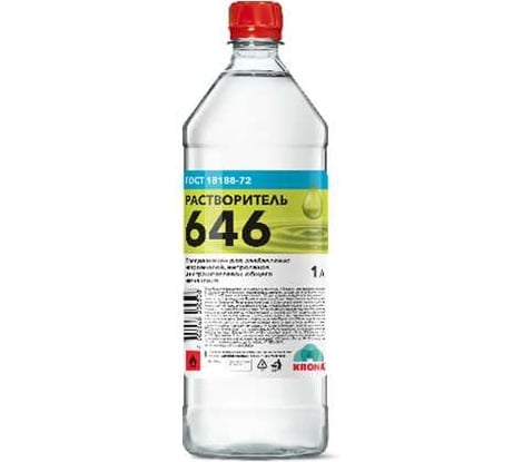 Растворитель 646 KRONA 1 л 66230218