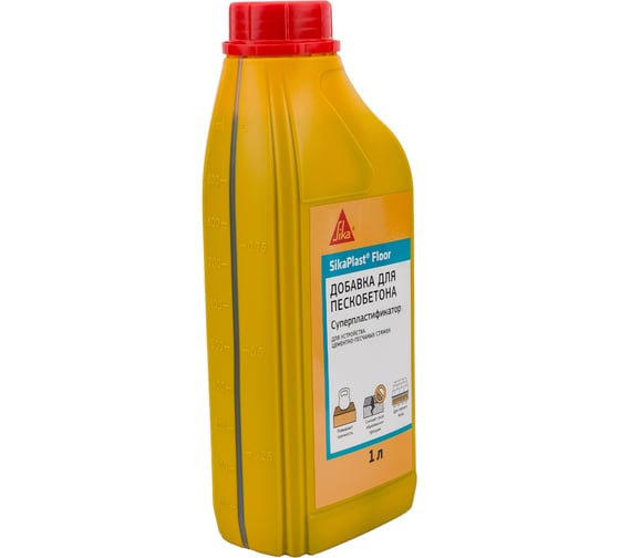Суперпластификатор для полов SIKA Plast Floor Канистра1л. 529985
