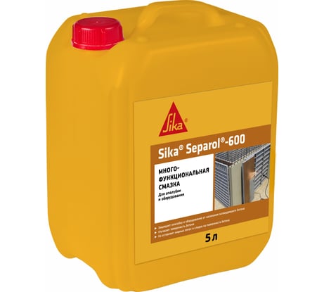Смазка для опалубки и защита оборудования от налипания бетона SIKA Separol-600 Канистра 5л. 615260