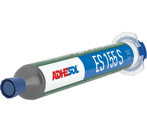 Клей ударостойкий однокомпонентный эпоксидный ADHESOL es155s 50 мл 323367 155101