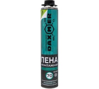 Пена монтажная профессиональная Daxmer 70, летняя, 950 г, 00-00458215