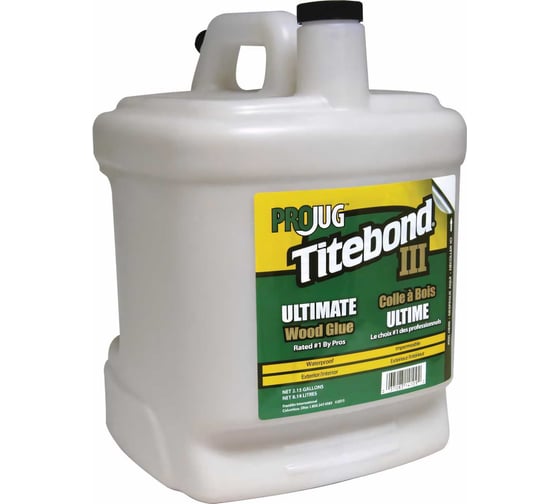 Клей столярный повышенной влагостойкости Titebond Ultimate III Wood Glue 8,14 л 14109
