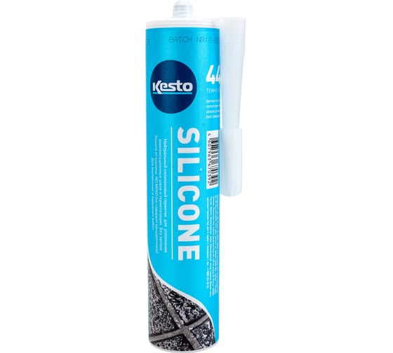 Герметик Kesto Silicone 44 310 мл, темно-серый 79833