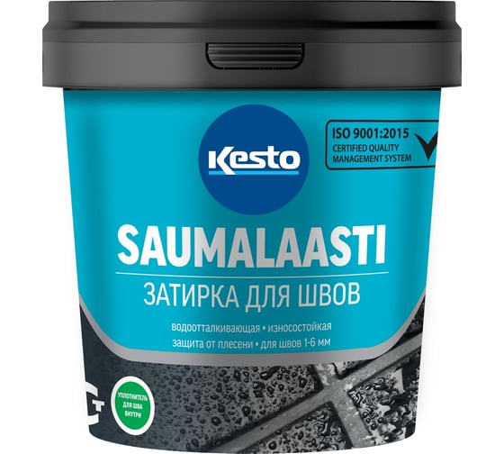 Затирка Kesto Saumalaasti 40 1 кг, серый 80912 1