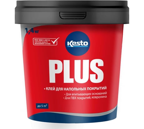 Клей для напольных покрытий Kesto Plus 1.4 кг 81183