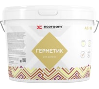 Герметик акриловый ECOROOM AS-16 для дерева, белый, 3 кг 225-1-3/бел