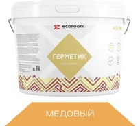 Герметик акриловый ECOROOM AS-16 для дерева, медовый, 3 кг 225-1-3/мед