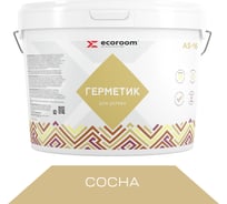 Герметик акриловый ECOROOM AS-16 для дерева, сосна, 3 кг 225-1-3/сосн