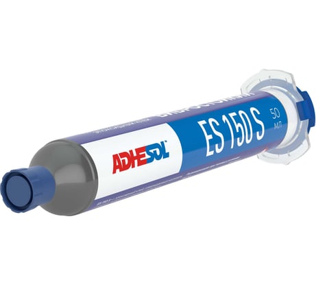 Клей вибростойкий однокомпонентный эпоксидный ADHESOL es150s 50 мл 323336 150101