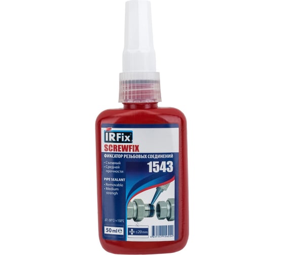 Анаэробный герметик IRFIX SCREWFIX 1543 50 мл 20078