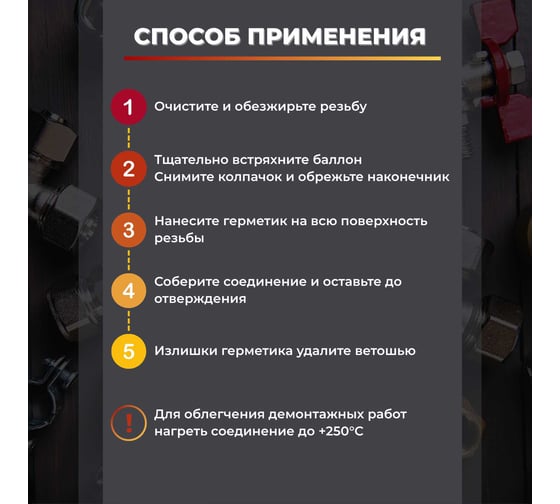 Анаэробный герметик IRFIX SCREWFIX 1543 250 мл 20080