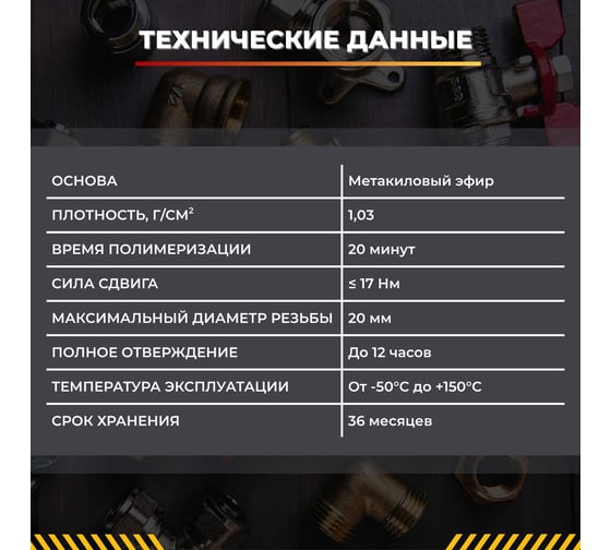 Анаэробный герметик IRFIX SCREWFIX 1543 250 мл 20080