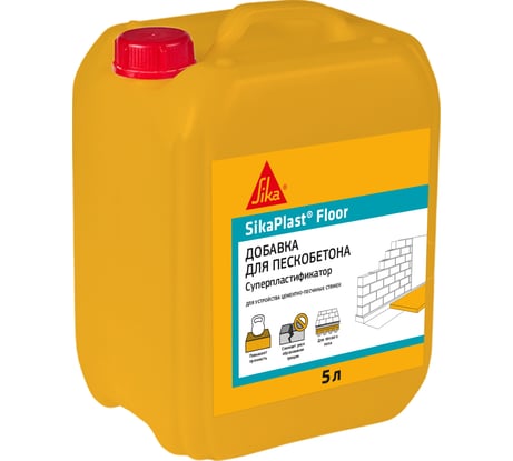 Суперпластификатор для полов SIKA Plast Floor Канистра 5л. 521302