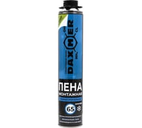 Пена монтажная профессиональная Daxmer 65, зимняя, 850 г, 00-00458216