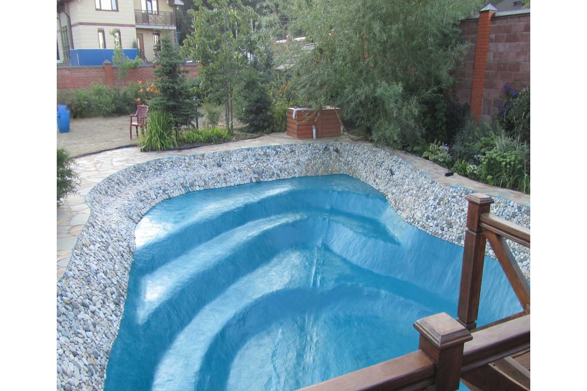 Гидроизоляционный герметик Гермокрон-гидро зеленый, ведро 10 кг ...