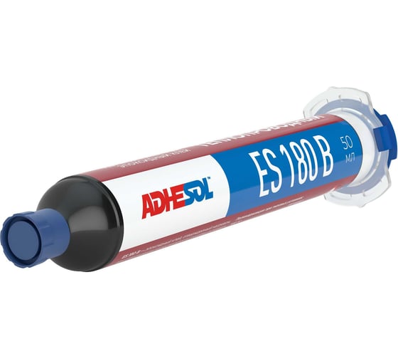 Клей теплопроводный однокомпонентный эпоксидный ADHESOL es180b 50 мл 323459 180101