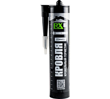 Клей-герметик для кровли и фасадов RX formula прозрачный, 280 мл 01-4-2-160