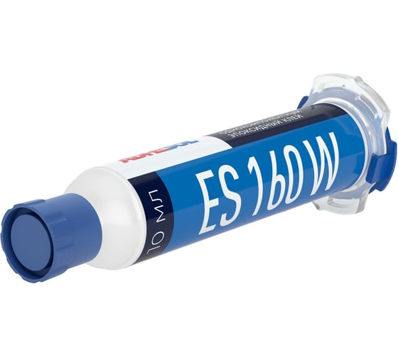 Клей саморастекающийся однокомпонентный эпоксидный ADHESOL es160w 10 мл 323381 160100