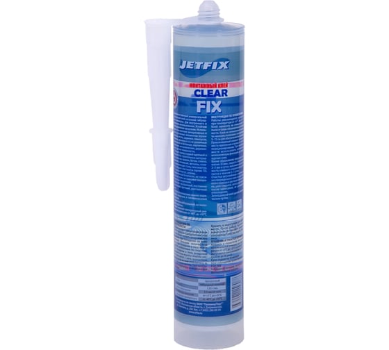 Клей-герметик на гибридной основе JETFIX Clear Fix 280мл 21086