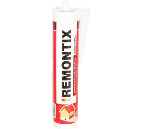 Силиконовый универсальный герметик Remontix U бесцветный Н1610