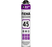 Монтажная профессиональная пена MASTERTEKS remont plus 45 pro, всесезонная, 585 мл 234993