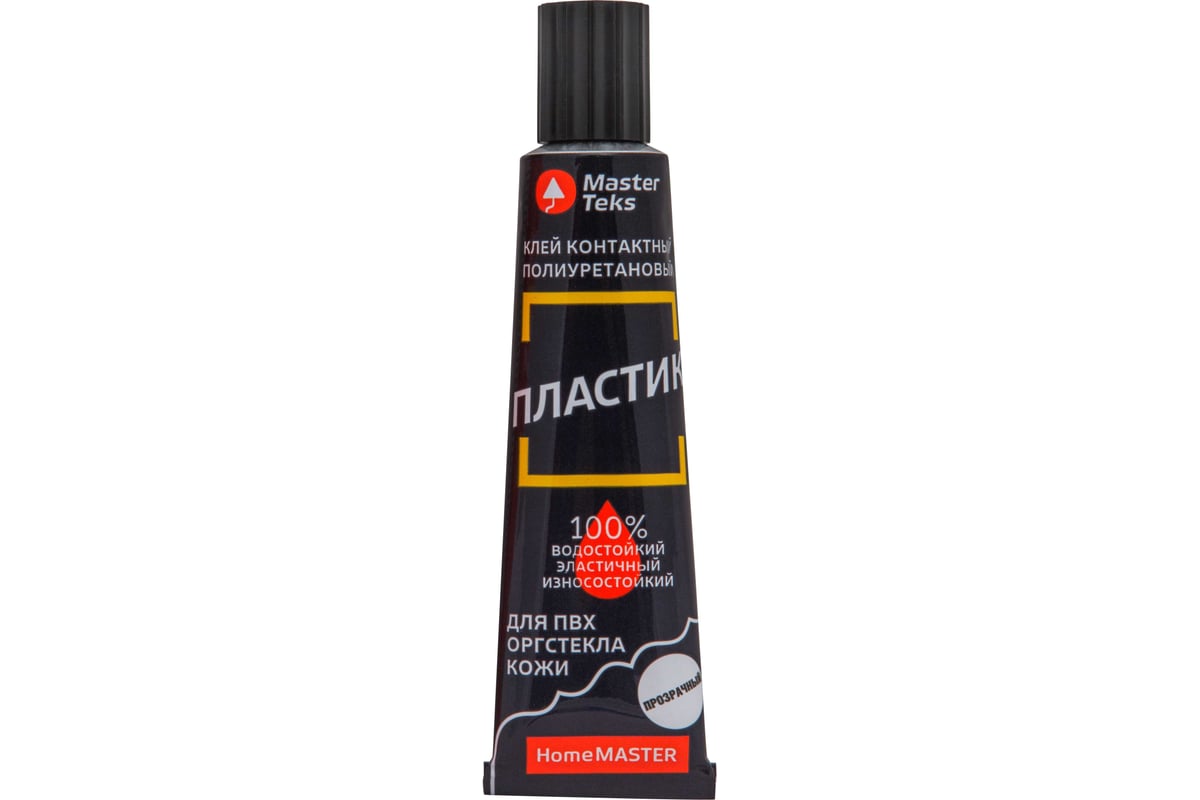 Контактный клей MASTERTEKS homemaster полиуретановый, пластик, 40 г ...