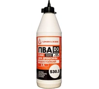 Клей ПВА UNIKLEBE 530.3 D3, профессиональный 1 л 5303001