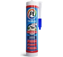 Акриловый герметик Профилюкс стены, фасады, потолки 260мл белый LBA180.2