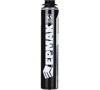 Монтажная пена Ермак Профи 65 PLUS всесезонная, 850 гр, под пистолет, выход пены до 50 л 469-244