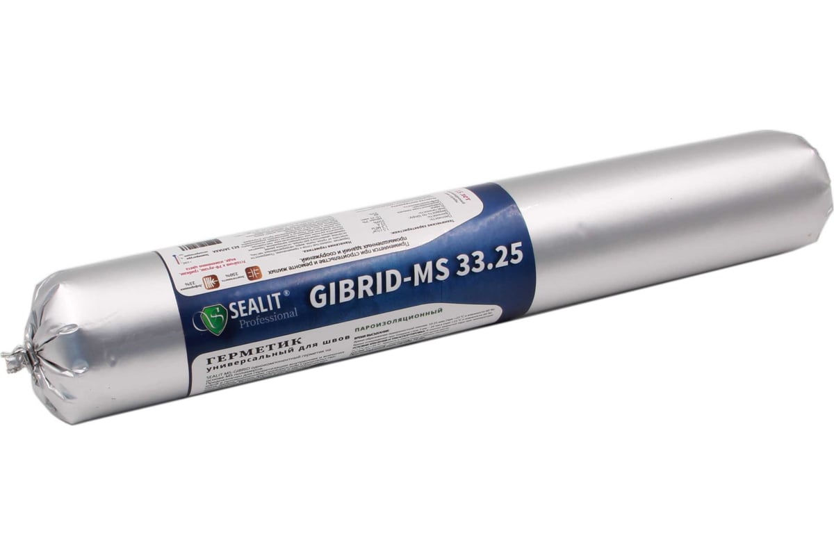 Герметик MS-полимерный Sealit MS Gibrid 33.25 600 мл, серый 9008