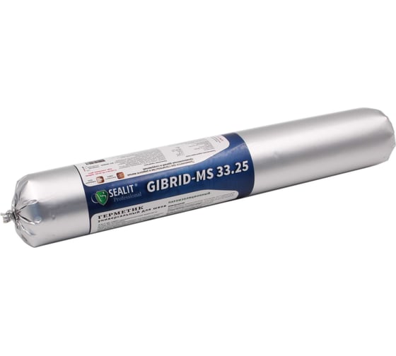 Герметик MS-полимерный Sealit MS Gibrid 33.25 600 мл, серый 9008