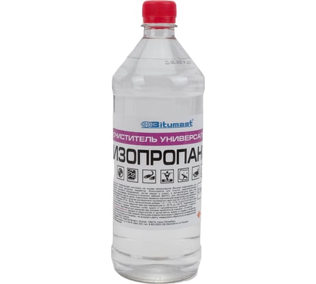 Очиститель универсальный Bitumast «Изопропанол» 1 л/0,78 кг 4607952907904