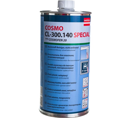 Нерастворяющий очиститель для ПВХ COSMO FEN CL-300.140