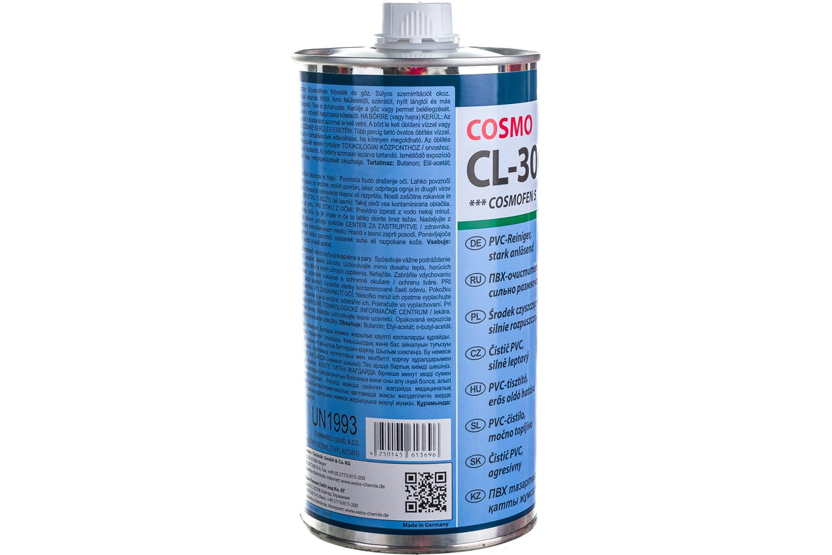 Cosmo cl 300.110. Космофен CL-300.110. Cosmofen 5 очиститель для ПВХ, сильнорастворяющий. Cosmofen сильнорастворящий очиститель для ПВХ CL-300.110.