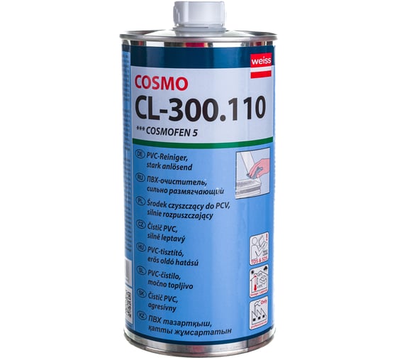 Сильнорастворяющий очиститель для ПВХ COSMOFEN 5 CL-300.110 - выгодная ...