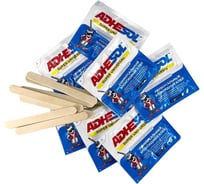 Эпоксидный клей ADHESOL Super universal универсальный, в пакетиках, 4 мл, 50 шт. 500518