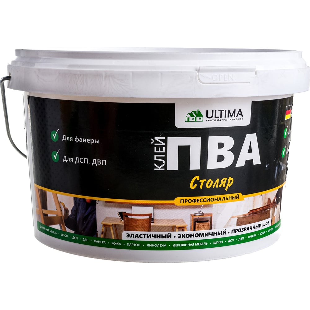 Клей Пва Ultima Столяр 80 Г Купить