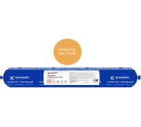 Герметик гибридный ECOROOM ps-40 , бледно-желтый, 600 мл, 12 шт Е-Герм-3838/12-бл-желт