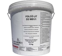 Клей Follmann FOLCO LIT D3, W91/1, ведро, 12 кг 14301-006-240-11