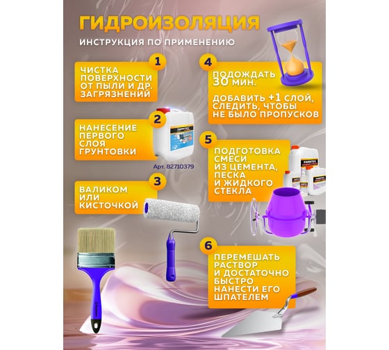 Жидкое стекло Farbitex 14 кг 4100009949