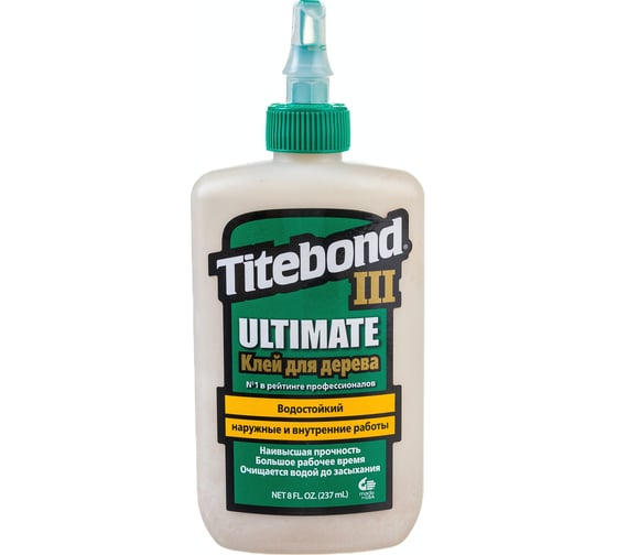 Клей повышенной влагостойкости Titebond III Ultimate 1413